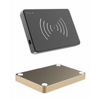 FUWIT ISO18000-6C Pembaca dan Penulis RFID Antarmuka USB ABS untuk Desktop Windows dengan Perangkat Lunak Gratis Frekuensi 860-960MHz