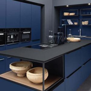 Cocina Moderna <span class=keywords><strong>de</strong></span> <span class=keywords><strong>Aluminio</strong></span>, Perfil <span class=keywords><strong>de</strong></span> <span class=keywords><strong>Aluminio</strong></span> Modular, Ecológica, Resistente al Fuego, Fregadero <span class=keywords><strong>de</strong></span> Granito, Cocina para Apartamento - Product Image 1