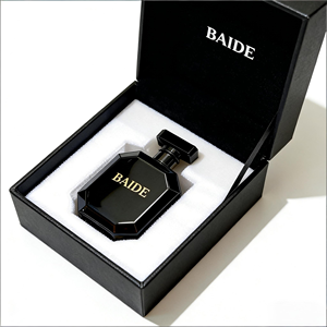 Botella de Perfume de Vidrio Negro Brillante Personalizada de Lujo, 30ml 50ml 100ml, Botellas de Vidrio Vacías Irregulares para Perfume, Caja con Serigrafía - Product Image 2