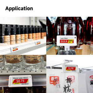 Étiquette de rayon électronique MinewTag 2,13 pouces, 4 couleurs, encre électronique, plastique ABS, économie d'énergie, mise à jour sans fil, certifiée CE/FCC/RoHS, vente au détail - Product Image 6