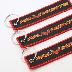 Custom Logo Embroidered <b>Key</b> Strap Personalized Motorcycle Brand Inspired Fabric Keychain <b>for</b> Biker Accessories and Gifts - Product Image 2