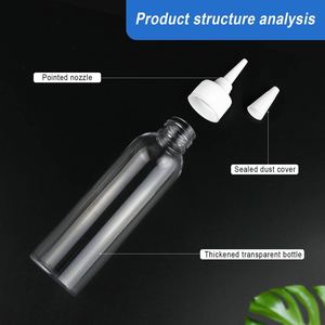 ขวดใส่น้ำมันใส่ผม/เซรั่มบำรุงผิว แบบพกพา บีบได้ ผลิตจากพลาสติก PET  ขนาด 100 มล. 120 มล. 250 มล.  รับพิมพ์โลโก้ตามสั่ง ขายส่ง - Product Image 3