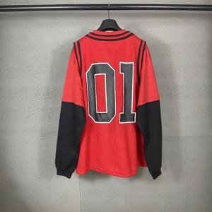 Camiseta <span class=keywords><strong>de</strong></span> <span class=keywords><strong>Baloncesto</strong></span> Paris B Brand Verano 2025, Conjunto Falso <span class=keywords><strong>de</strong></span> 3 Piezas, Bordada e Impresa, Casual, Holgada, Manga Larga, 100% Algodón - Product Image 3