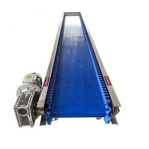 Transportador de cinta de material PVC/PU duradero de tamaño pequeño personalizado de velocidad ajustable - Product Image 4