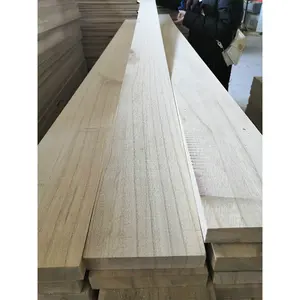 Wood industry factory manufacturer timber wood board paulownia wood board