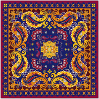 Tapis de Mahjong de Luxe Moderne à Motif Classique Sculpté, en Mousse, Silencieux, à Bords Renforcés, Antidérapant et Lavable