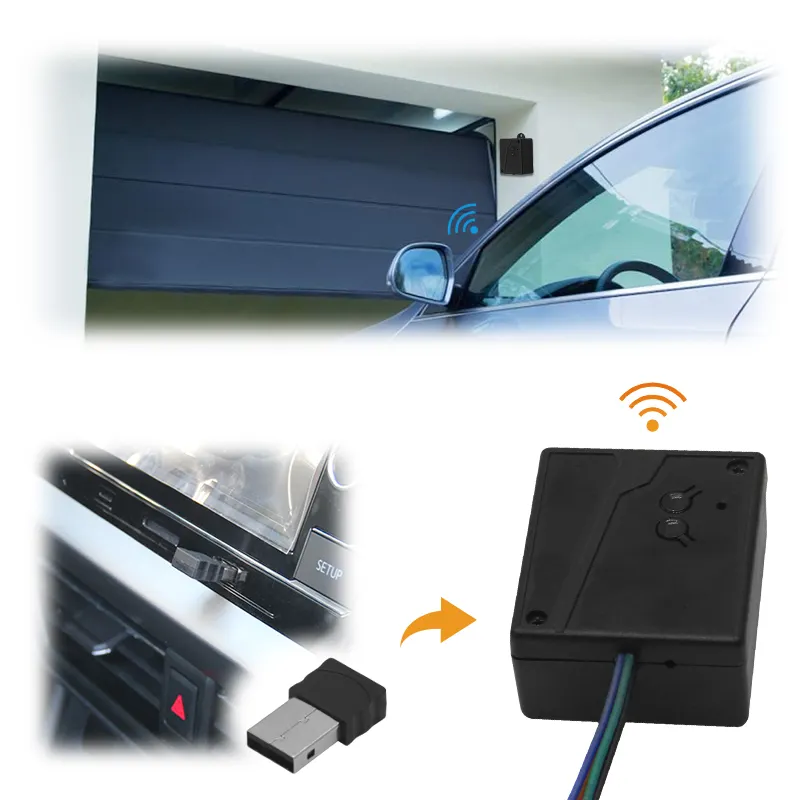 USB-Stecker und drahtloses Datum RF-Empfänger-Kit Fernbedienung Empfänger JS-092-A2L