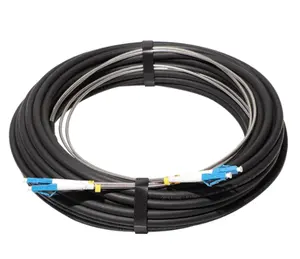 Cordon de raccordement à <span class=keywords><strong>fibre</strong></span> <span class=keywords><strong>optique</strong></span> <span class=keywords><strong>préconnectorisé</strong></span> extérieur à 2 cœurs et 4 cœurs mini connecteur étanche Câble de raccordement à <span class=keywords><strong>fibre</strong></span> LC UPC FTTA - Product Image 1