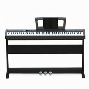 Piano numérique 88 touches avec clavier lesté, piano électrique avec étui, prise casque 3,5 mm, multifonction pour l'apprentissage et la pratique - Product Image 1