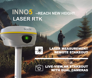 เครื่องวัดระยะทางด้วยเลเซอร์ SOUTH INNO5 พร้อม GPS RTK 1698 ช่องสัญญาณ และ IMU  บันทึกวิดีโอและวัดระยะทางด้วยเลเซอร์ สำหรับงานสำรวจที่ดิน GNSS - Product Image 3