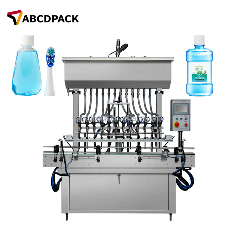 Автоматическая машина для розлива жидких Бутылок с 6 головками, Упаковочная горизонтальная машина для розлива алюминиевых банок, машина для дозирования жидкости