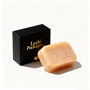 Petite boîte à savon pliable personnalisée emballage avec logo imprimé pour produit de soin de la peau boîtes d'expédition écologiques emballage pour barre de savon - Product Image 4
