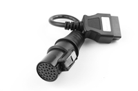 Linkyou Heavy Duty 12V/24V Diagnose verlängerung stecker OBD2-Anschlusskabel für LKW 30-poliger 38-poliger 30-cm-Kupferleiter