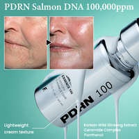 Sérum anti-âge pour la restauration de la peau, raffermissant et élastifiant, à base de ginseng coréen, de céramide complexe, de PDRN et d'ADN de saumon 100000 ppm, marque privée