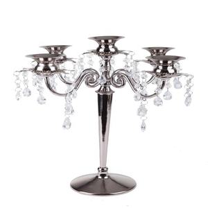 PORTAVELAS DE CRISTAL DECORATIVO DE DISEÑADOR DE NUEVA LLEGADA PARA LA DECORACIÓN DEL HOGAR PORTAVELAS DE DECORACIÓN DE BODA EN VENTA ENTERA - Product Image 4