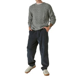 Pantalones de pana casuales personalizados Slvow para hombre, talla grande, estilo urbano, holgados - Product Image 1