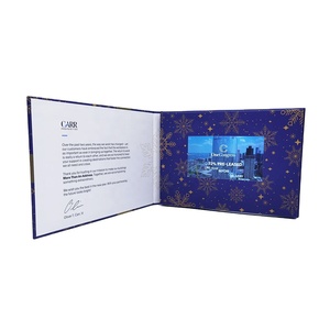 Promotional Motion Digital Wedding Invitation Greeting Card Album Mailer Gift Box Book Video Brochure