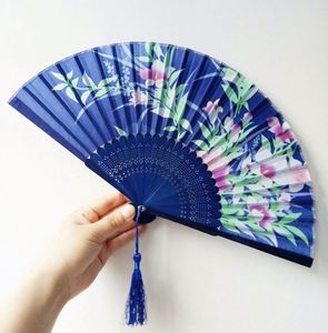 Abanico de Bambú Kungfu Personalizado de 8 Pulgadas, Abanico de Mano Ecológico de Seda con Técnica Pintada, Diseño Personalizado - Product Image 2