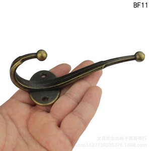 Retro Wall Mounted Clothes Hook 122mm Heavy Duty <b>Wardrobe</b> Hook BF11 - Product Image 2