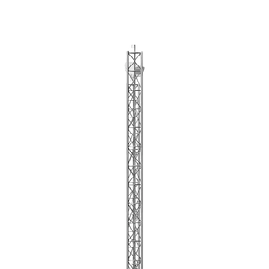 Torre de celosía galvanizada en caliente de 4M personalizada con montaje en raíz, capacidad de carga de 25 kg, para monitoreo de seguridad perimetral en aeropuertos y estacionamientos. - Product Image 2