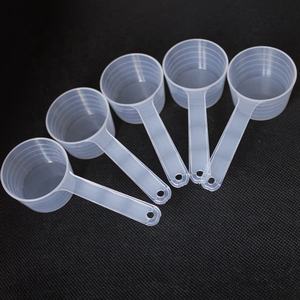 Cuchara medidora de plástico de 25g y <span class=keywords><strong>50ml</strong></span> para mascarillas faciales, cuchara de cocina de PP NATURAL para té, café, uso doméstico - Product Image 5