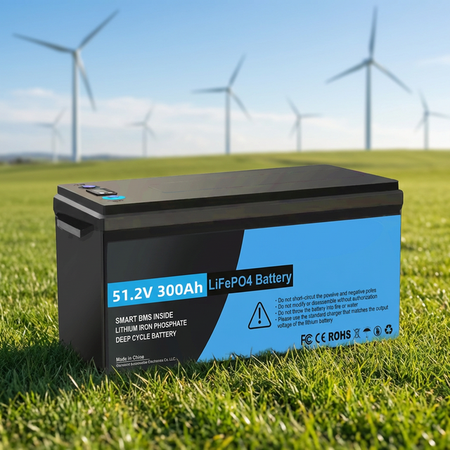 51.2V 300Ah 200Ah 100Ah LiFePO4 Solid State Lithium Battery Pack Smart BMS 12V/24V/48V 6000-Cycle Home Energy System 14400Wh