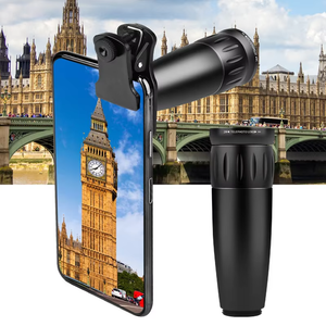 22X <span class=keywords><strong>Telescopio</strong></span> para teléfono móvil Ojo de pez Gran angular Macro 4 en 1 <span class=keywords><strong>Kit</strong></span> de lente de cámara para teléfono móvil - Product Image 2