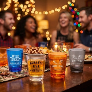 Vaso de Chupito de Plástico para Sublimación de 1.5 oz para Bares, Clubes y Eventos Promocionales - Apilable - Product Image 1