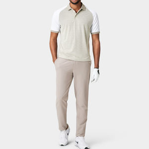 Vente en gros de polos de golf pour hommes en coton polyester, impression personnalisée, broderie de logo, ensemble de polos et shorts de golf - Product Image 1