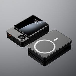 Vente flash - Mini batterie externe magnétique portable avec une grande capacité de 10000 mAh, charge rapide 22,5 W et impression de logo personnalisable - Product Image 1