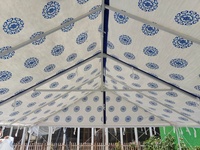 Grande tente de camping sauvage en toile durable, tactique, pour secours d'urgence, pour 10 personnes, hiver, double couche, imperméable