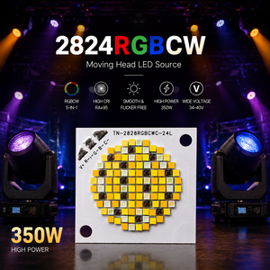Module LED COB IR 350W 2824 RGBCW Haute Densité 40000LM 5-en-1 CRI 95 Garantie 3 Ans 6000K Lumière du Jour pour Usage Professionnel - Product Image 1