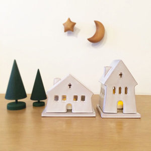 Bruciatore d'Incenso in Ceramica Personalizzato OEM, Design Traforato Illuminato, Minimalista Moderno Nordico, Decorazione Natalizia per la Casa - Product Image 3