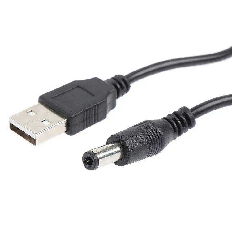 Cable de alimentación universal de 5v a 12v, cable usb a CC de 5,5x2,1mm, 12v