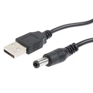 Universelles 5V USB DC Stromkabel 5V bis 12V USB zu DC 5,5x2,1mm 12V USB zu DC Kabel USB zu DC