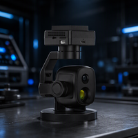 Caméra de drone à double capteur thermique et visible 4K 8MP 640x512 IR AI avec cardan à 540° pour inspection industrielle