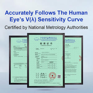 Misuratore di Illuminanza Spettrale LS335 con Schermo Touch a Colori, Misura PPFD, CCT, Flicker, CRI per Illuminazione e Crescita delle Piante - Product Image 4