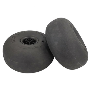 16 pulgadas negro PVC playa silla de ruedas Buggy neumáticos inflables arena playa globo ruedas para arena playa <span class=keywords><strong>carretilla</strong></span> - Product Image 5