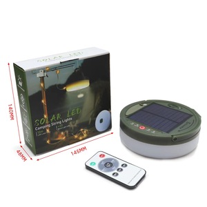 Blanc chaud de lumière solaire extérieure de camping et couleur de mutil - Product Image 1