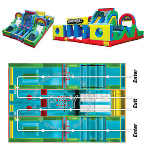 Parcours d'<span class=keywords><strong>obstacle</strong></span> gonflable pour adulte, Course d'<span class=keywords><strong>obstacle</strong></span> gonflable pour adulte - Product Image 6