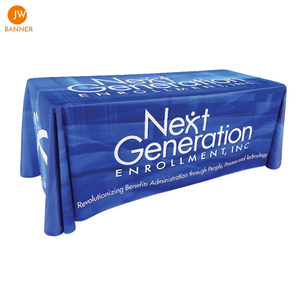 Tùy chỉnh 4ft 6ft 8ft biểu tượng bảng Bìa bán buôn unfitted Loose Polyester Khăn trải bàn thương mại hiển thị Bảng ném - Product Image 5