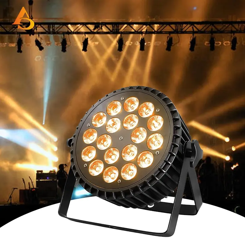 최고의 판매 DJ 무대 조명 18x15w rgbwa 5in1 led 파 빛