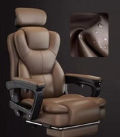 Peut s'allonger chaise de patron chaise d'ordinateur à domicile chaise de bureau d'affaires sédentaire confortable