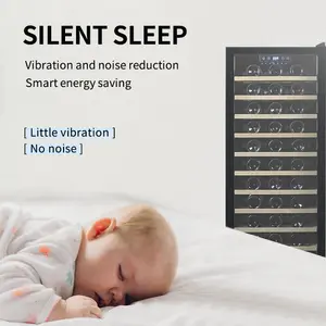 Josoo Oem Refroidisseur de <span class=keywords><strong>vin</strong></span> électrique 200L <span class=keywords><strong>Cave</strong></span> à <span class=keywords><strong>vin</strong></span> de luxe avec lumière LED 100 bouteilles de <span class=keywords><strong>vin</strong></span> Réfrigérateur Winecooler Directfor Home Use - Product Image 2