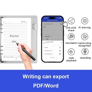 Libreta Inteligente con IA, Modelo 2026, A5, <span class=keywords><strong>de</strong></span> Cuero, con Bolígrafo Inteligente, Sincronización <span class=keywords><strong>de</strong></span> Pantalla, Grabación <span class=keywords><strong>de</strong></span> Reuniones en Texto - Product Image 5