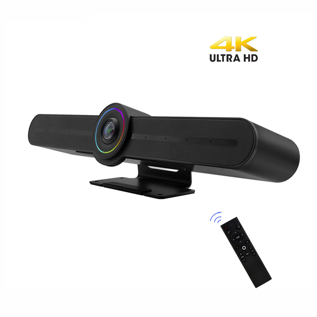 OEM 4K Ultra HD Video Sound Bar AI Framing Eptz 4K Auto Tracking Conference Camera All in One Video Conference System