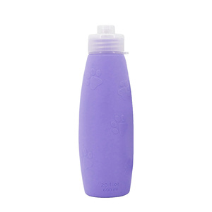 Bols de voyage portables en silicone écologique pour l'extérieur, bouteille pour nettoyer les <span class=keywords><strong>pipi</strong></span> de chien dans la rue - Product Image 1