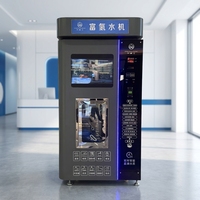 Estación de Agua Hidrogenada de Autoservicio Modelo 2026, Llenado Automático de Botellas, Ósmosis Inversa, Funcionamiento con Monedas para Agua Potable