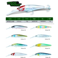 Leurre de pêche dur type Minnow 130mm 18g en ABS, à longue portée, avec paillettes, pour la pêche à la perche en mer, avec transfert de gravité central et nage coulante