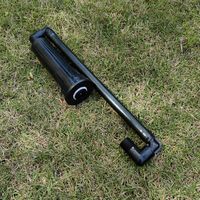 Qianqiu Frame Tête d'arrosage enterrée à rotation universelle, avec interface filaire externe 4 et 6 minutes, pour outil d'irrigation de pelouse
